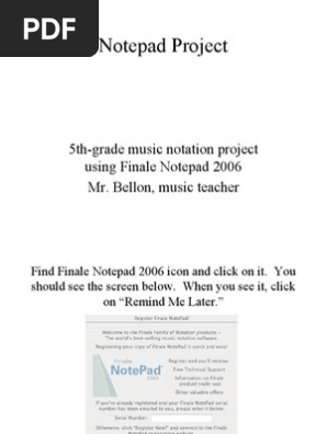 Notepad Project