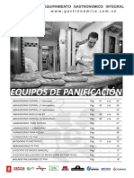 Catalogo (Equipos de Panificacion)