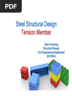 Download PPT Tension Member Perancangan struktur baja UI by sipilPI12 SN221668497 doc pdf