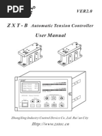 Tài liệu về bộ chỉnh lực căng của hãng ZXtec dòng ZXT-B series