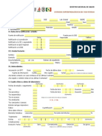 Formato Estudio Epidemiológico de Caso. Tosferina