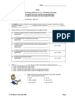 Physics Classroom Review - Energy