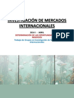 Investigación de Mercados Internacionales