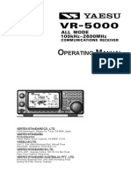 VR 5000 Operating Manual