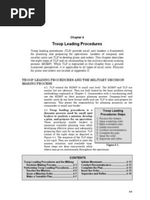 TLP Pages From FM 5-0 Army Planning & Orders Production (JAN 05)