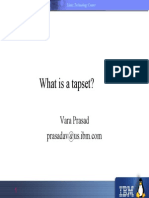 What Is A Tapset?: Vara Prasad