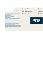 Employment Policies Wages and Salaries Providing Benefits Time Away From Work Employee Concerns Operating Policies Separations