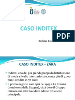 INDITEX CASE STUDY IN ITALIAN LANGUAGE