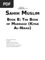 Sahih Muslim - Book 08 - The Book of Marriage (Kitab Al-Nikah)