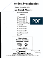 1.suite Des Symphonies - Jean Joseph Mouret For Brass Dectet