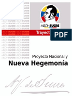 Proyecto Nacional y Nueva Hegemonía