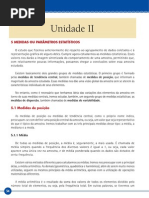 Estatística Unidade II