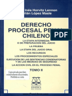 Derecho Procesal Penal Chileno - Tomo II - Horvitz, Maria Ines & Lopez, Julian