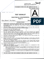 Engineering Service Examination Electrical Engineering Objective Paper I