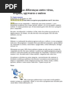 Diferenças Entre Malwares