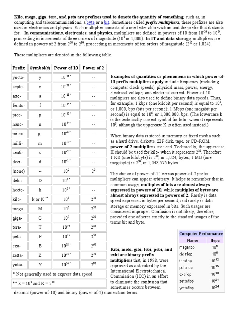 Prefix Multipliers | PDF | Byte | Computer Architecture