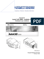 Tutorial AutoCAD2000 3D Modelando Casa