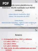 Cabo Verde No Atlantico - VELHA Realidade Num NOVO Contexto Versao 2