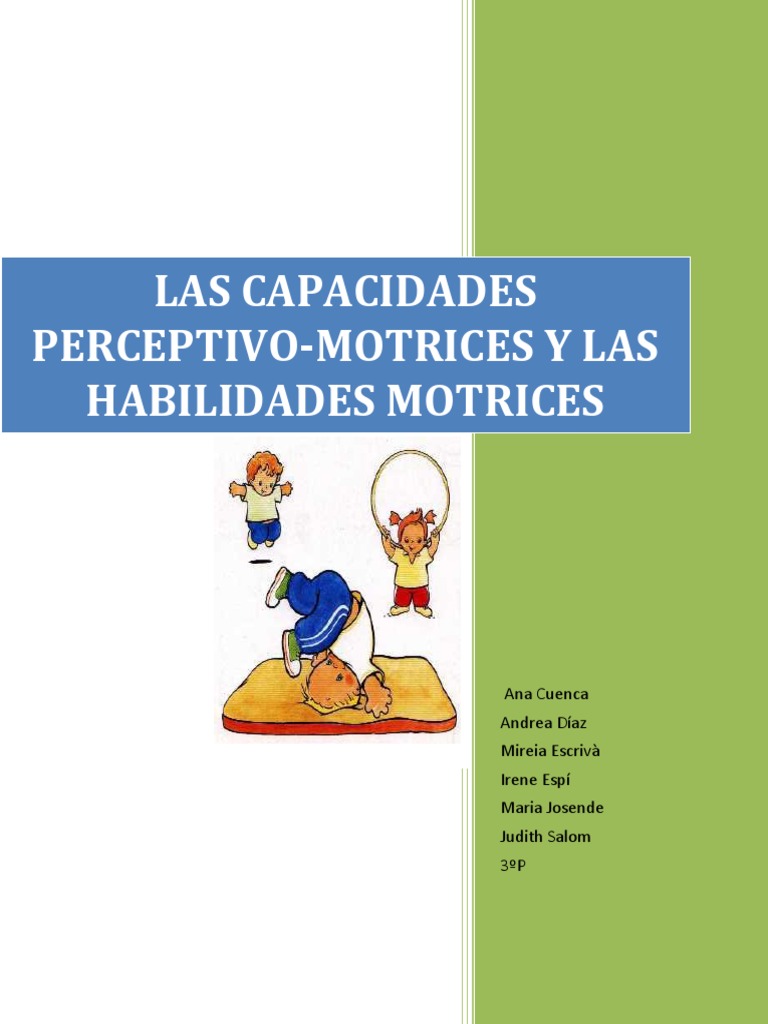 Las Capacidades PerceptivoMotrices Y Las Habilidades