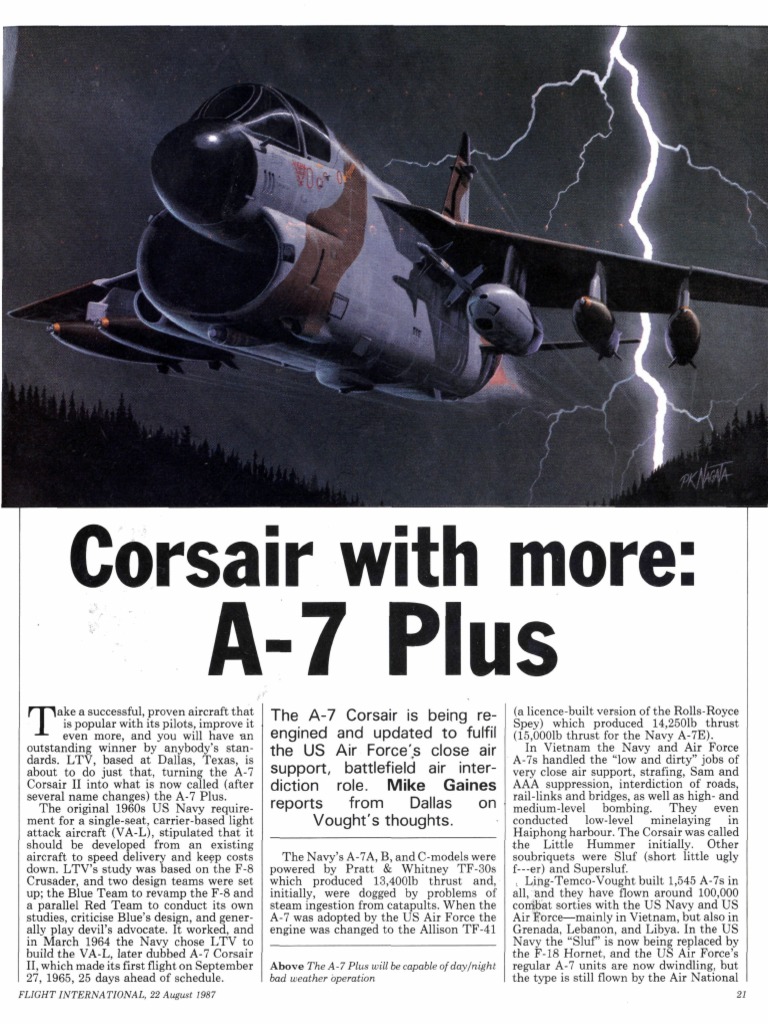 A-7 Plus | PDF | Avionics | Aircraft