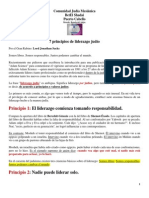 7 Principios de Liderazgo Judío