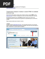 Tutorial Exame ScrumPSMI