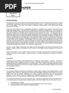 Structure and Terminology for a Film Studies Essay