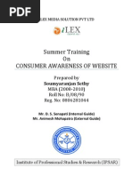 Download Consumer Awareness of Website by Soumyaranjan Sethy by danyfru SN22179185 doc pdf