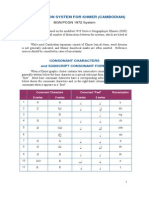 Romanization System For Khmer