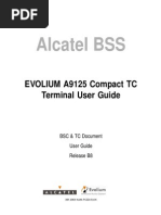 Alcatel BSS: EVOLIUM A9125 Compact TC Terminal User Guide