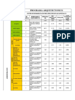 Programa Arquitectonico CRIT