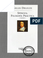 Filosofía Práctica - Spinoza