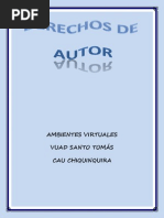 Derechos de Autor Para Publicaciones y Trabajos