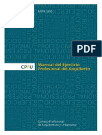 Manual de Ejercicio Profesional Del Arquitecto