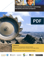 Iron Resources and Production Technology Sustainabiilty and Future Prospects