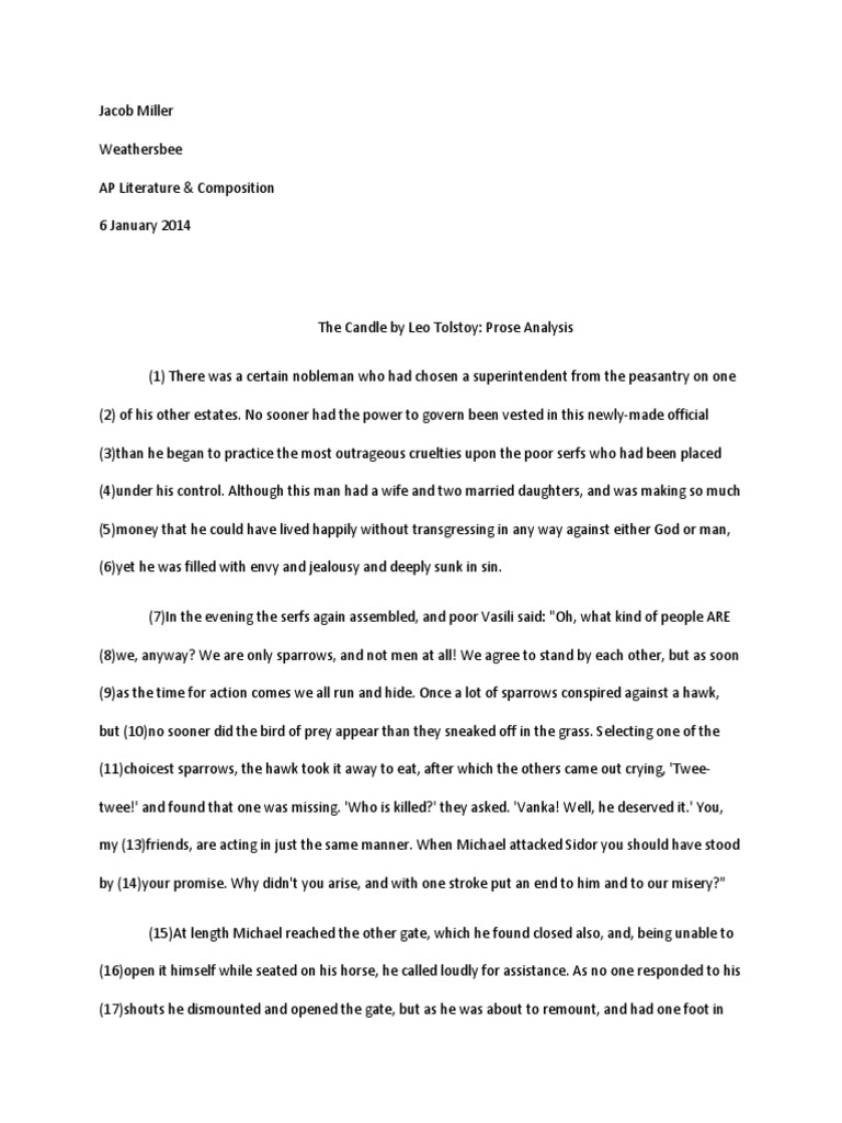 How to write a prose essay image