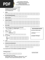 Borang Permohonan Kursus PKK