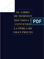 El Libro de Mormon - Doctrina y Convenios - Perla de Gran Precio