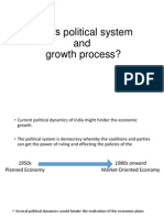 India's Political System and Growth Process?