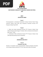 Berita Acara Pemilihan Ketua Organisasi