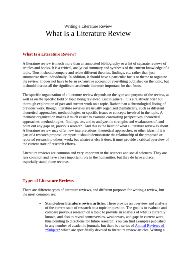 Analyzing the Literature A Comprehensive Guide to Conducting an