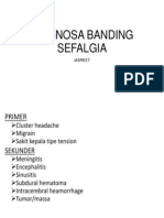 Diagnosa Banding Sefalgia