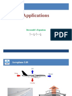 Applications Applications: Bernoulli's Equation Bernoulli's Equation