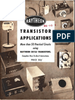 Raytheon Transistor Applications