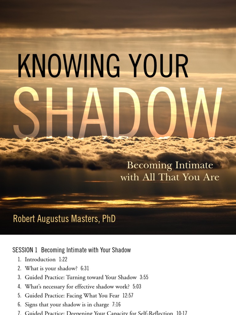 Shadow Work and Emotional Intimacy | PDF | Shame | Sexology