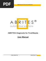 Download Abrites Diagnostics for Ford Mazda User Manual by Jame Eduardo SN221831423 doc pdf