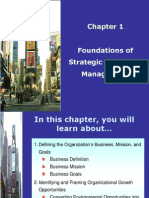 Foundations of Strategic Marketing Management
