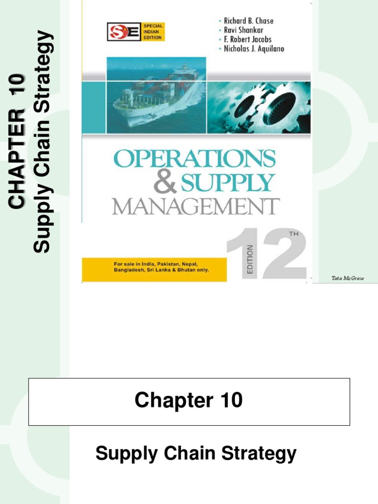 Supply Chain Strategy: OPERATIONS MANAGEMENT | PDF