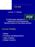 Lecture 11: Ballast