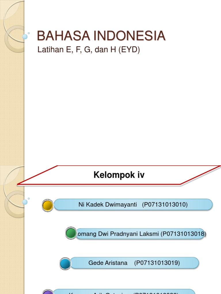 Perbaikan EYD dalam Penulisan Bahasa | PDF